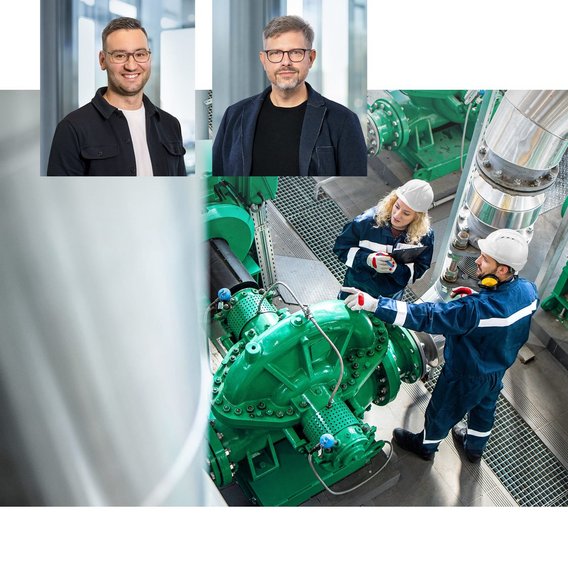 Jan Struve, Leiter Brand- und ­Explosionsschutz bei TÜV NORD EnSys, und Burkhard Rose-Mende, Leiter ­Geschäftsfeld Cyber Security & Critical Infrastructures bei TÜV NORD IT Secure Communications