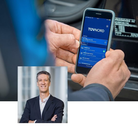 Gero Eggers, Produktentwickler und Produktmanager bei TÜV NORD Mobilität