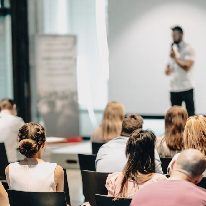 Group of people in a seminar