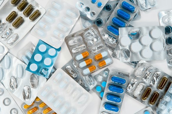 Bild von verpackten Tabletten