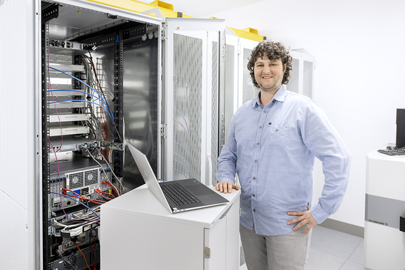 Portrait of an IT expert