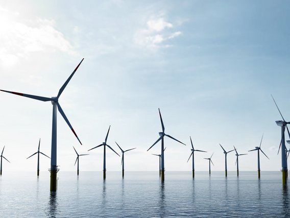Offshore Windräder