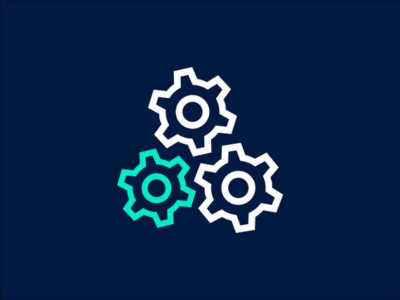 Icon of three gear wheels