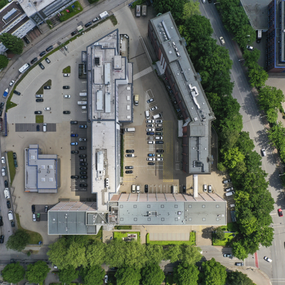 Hamburg site Aerial view, TÜV NORD GROUP